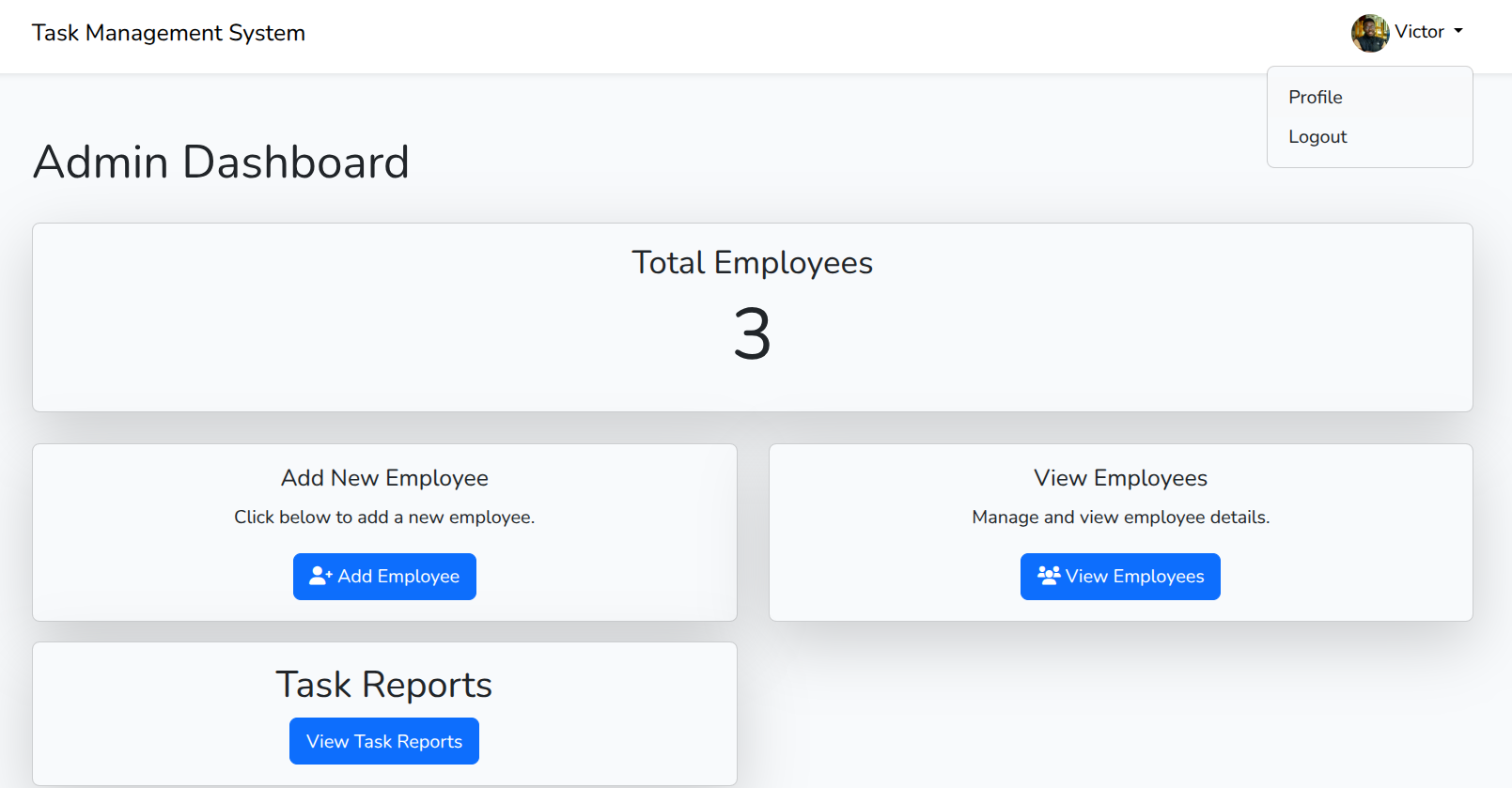 Admin Dashboard